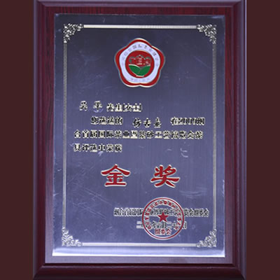获奖证书