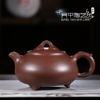 三脚如意-吴平陶艺-12800元